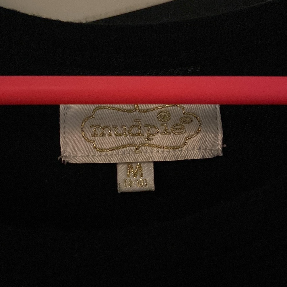 Black Ruffle Tee - Picture 2 of 3